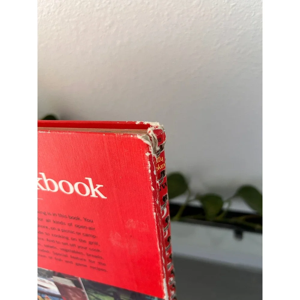 Betty Crocker New Outdoor Cookbook Barbecues Vintage Spiral Bound 1961 First Ed